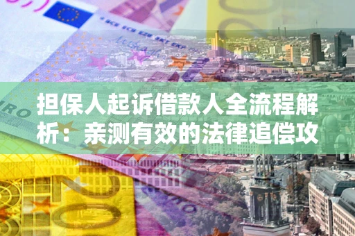 济南担保人起诉借款人全流程解析：亲测有效的法律追偿攻略