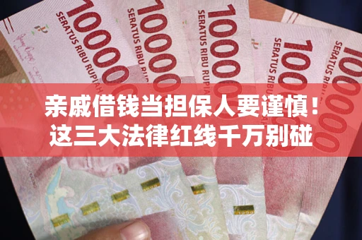 济南亲戚借钱当担保人要谨慎！这三大法律红线千万别碰