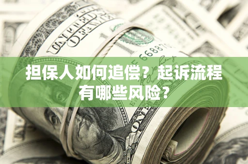 济南担保人如何追偿？起诉流程有哪些风险？