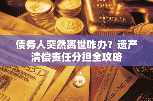 济南债务人突然离世咋办？遗产清偿责任分担全攻略