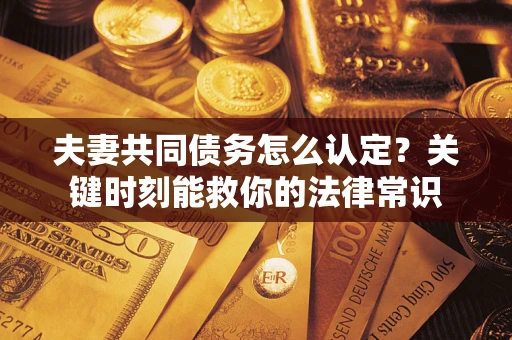 济南夫妻共同债务怎么认定？关键时刻能救你的法律常识