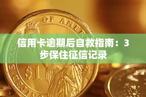 济南信用卡逾期后自救指南：3步保住征信记录