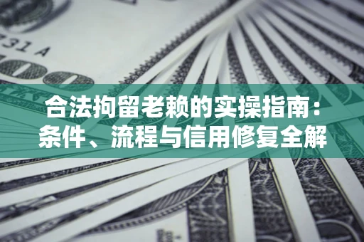 济南合法拘留老赖的实操指南:条件、流程与信用修复全解析 济南合法拘留老赖的实操指南:条件、流程与信用修复全解析